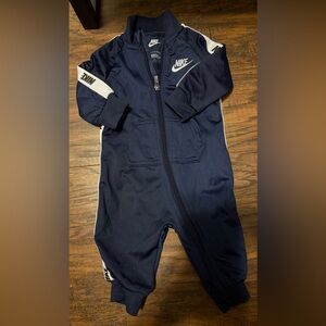 Nike Dark Blue Kids Footie One Piece